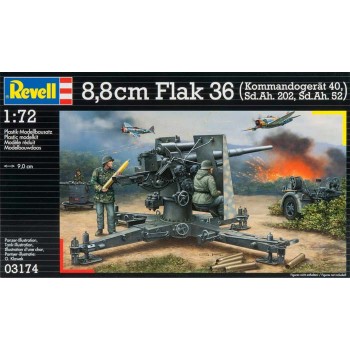  8,8cm FLAK 36 Sd.Ah. 202 1/72 